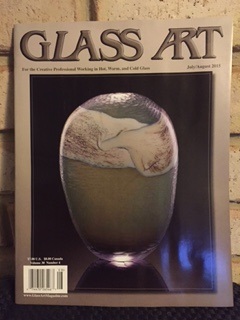 Glass Art Magazine July/August 2015