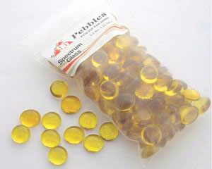 Spectrum Pebbles - Yellow 161 - 225gr - Click Image to Close