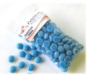 Spectrum Pebbles - Turquoise Blue - 225gr - Click Image to Close