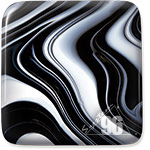 Opal Art Licorice 300 mm x 300 mm - Click Image to Close