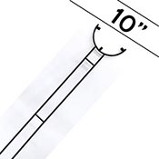 Garden Stake - 10 inch round