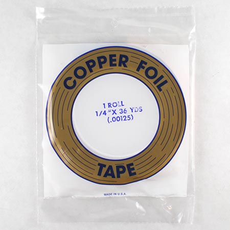 Copper Foil (1/4 in.) 1.25 mil - Edco