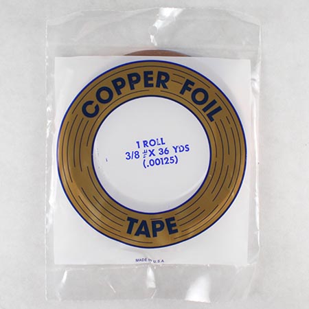 Copper Foil (3/8 in.) 1.25 mil - Edco