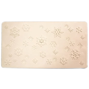 Textured Fusing Tile - Snowflakes - 13 x 7 in.