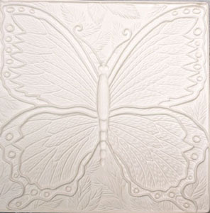 Butterfly Texture Square Mold - 10 in.
