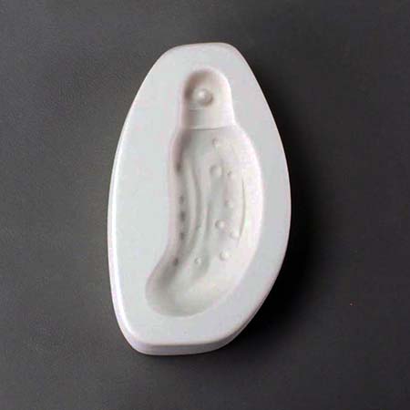 Christmas Pickle Ornament Mold - 5 x 3 in.