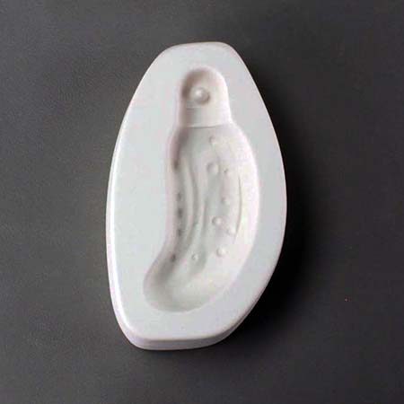 Christmas Pickle Ornament Mold - 5 x 3 in. - Click Image to Close