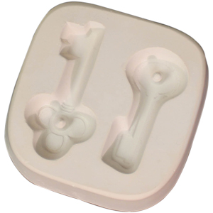 Holey Keys - 3.75 x 3.5 in. - Click Image to Close