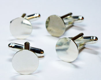 Silver Plated Cufflinks Silver Plated Cufflinks