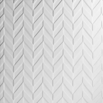 Textured Fusing Tile - Herringbone 11" - Click Image to Close