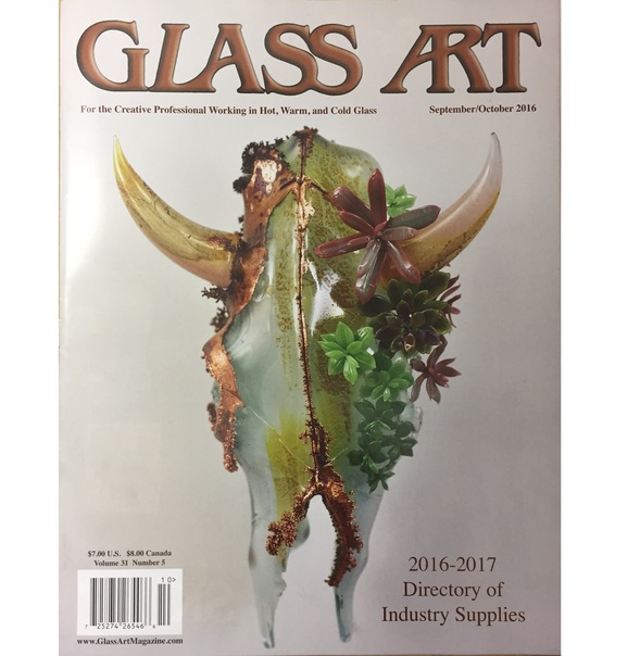 Glass Art Magazine - September/October 2016 - Click Image to Close