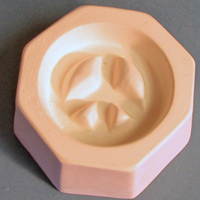 Holey Peace Sign Cabochon Casting Mould