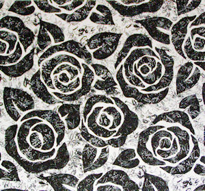 Gothic Rose Chintz 200 mm x 200 mm - Click Image to Close