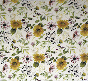 Sunflower Chintz 100 mm x 100 mm