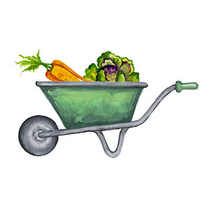 Wheelbarrow - Small - 45 mm - Set of 4