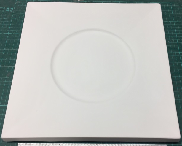 Square Plate - 370mm - Large Centre