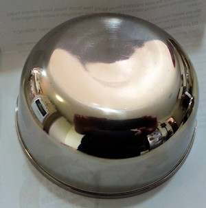 Stainless Steel Bowl - 12 cm Diameter - Click Image to Close