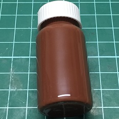20:20 Red Brown Glass Fusing Paint - 20 ml