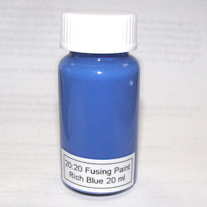 20:20 Rich Blue Glass Fusing Paint - 20 ml 20:20 Rich Blue Glass Fusing Paint - 20 ml