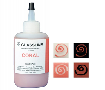 Glassline Paint Pen - Coral