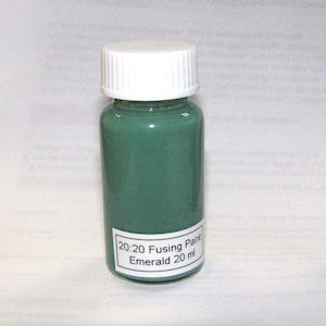 20:20 Emerald Glass Fusing Paint - 20 ml 20:20 Emerald Glass Fusing Paint - 20 ml