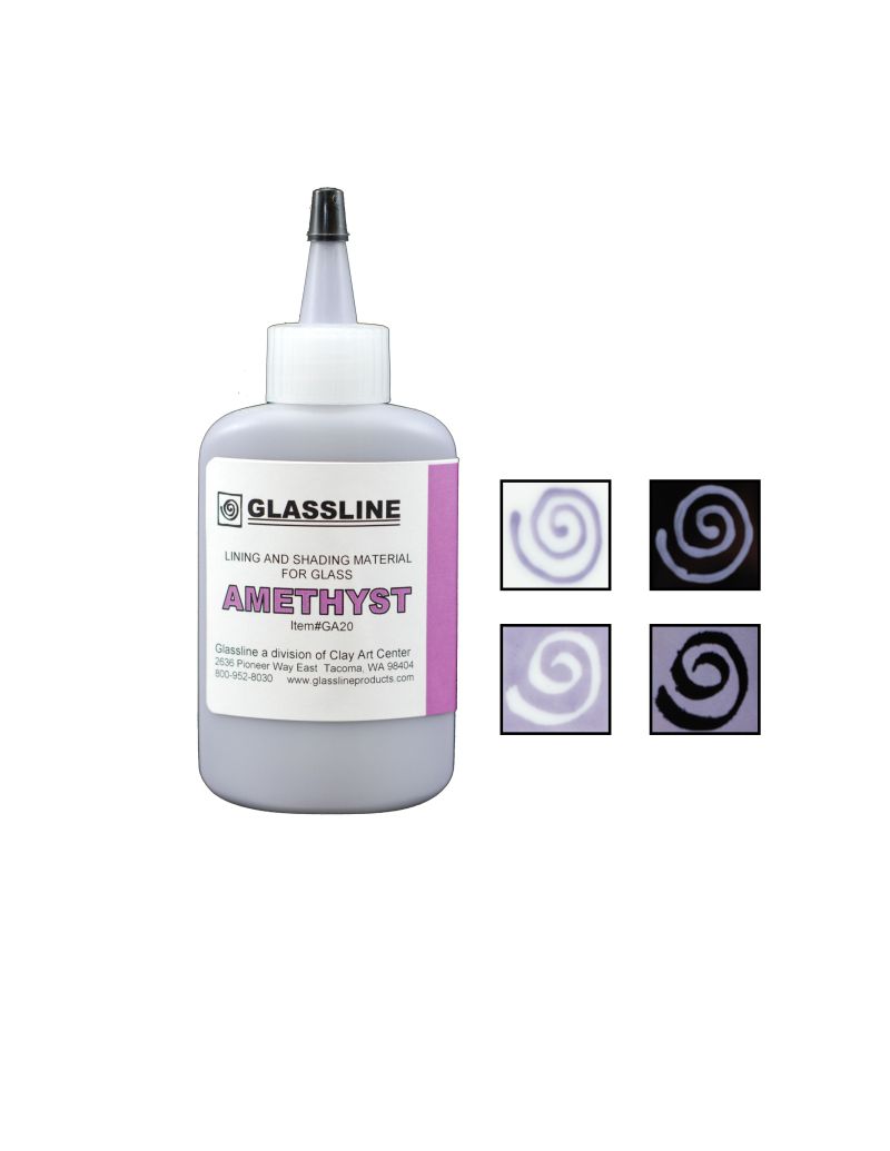 Glassline Paint Pen - Amethyst - Click Image to Close