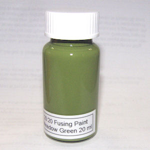 20:20 Meadow Green Glass Fusing Paint - 20 ml