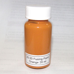 20:20 Orange Glass Fusing Paint - 20 ml 20:20 Orange Glass Fusing Paint - 20 ml