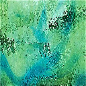 Pale Green, Aqua Blue WaterGlass 4231WF (280 mm x 300 mm)