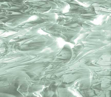 Sea Green / White Wispy 828-91F (Handy Sheet 300x300mm) - Click Image to Close