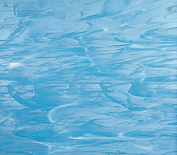 Deep Aqua/White Wispy 833-93SF (Handy Sheet 300x300mm)