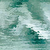 Sea Green WaterGlass 528-1WF (280 mm x 300 mm)