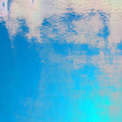 Sea Blue Transparent Luminescent (Handy Sheet 260mm x 260mm)