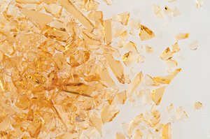Pale Amber Trans Coarse Frit 50 grams - bulk discounts