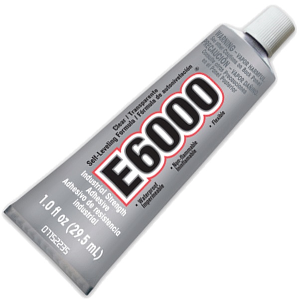 E6000 1oz tube with glue tip - Click Image to Close